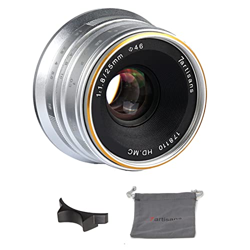 Objetiva 7ARTISANS F1.8 APS-C (Encaixe: Fujifilm X Mount - Abertura: f/22 - f/1.8) 7artisans - Peças e acessórios para câmeras - fujifilm x mount, f/22, f/1.8, APS-C