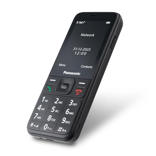 Telemóvel PANASONIC KX-TF200 Preto (2.4'' - 2G - Branco) Panasonic - Telemóveis - telemóvel, PANASONIC, kx-tf200, preto, 2G, branco