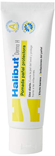 Creme Protetor Desodorante Dermoh 2x45G HALIBUT Halibut - Tratamentos para assaduras - óxido de zinco, lanolina, vitamina a, pomada