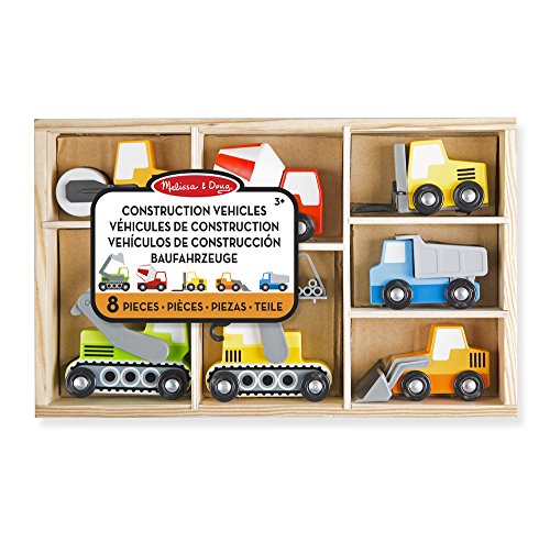 Brinquedo de Rodas MELISSA & DOUG 13180 (3 anos) Melissa & Doug - Caminhões de brinquedo & veículos de construção - madeira, 3 anos, acessórios, seguro