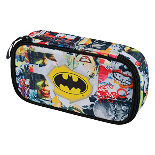 Estojo BAAGL Batman (Multicor - Poliéster) Presco Group a.s. - Estojos para canetas e lápis - estojo, baagl, Batman, multicor, poliéster