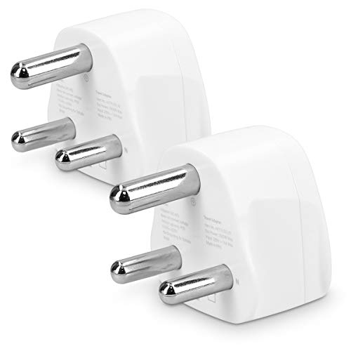 Adaptador KWMOBILE 2X adaptador de viagem (Mocambique) Kw-Commerce - Inversores de energia - 2X adaptador, viagem, Moçambique