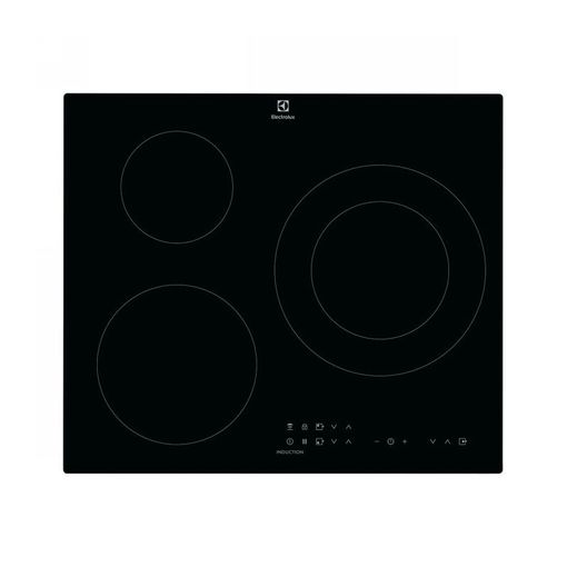 Placa de Cozinha Encastrável ELECTROLUX LIT60336 (Preto) Electrolux - Cooktops - indução, preto, temporizador