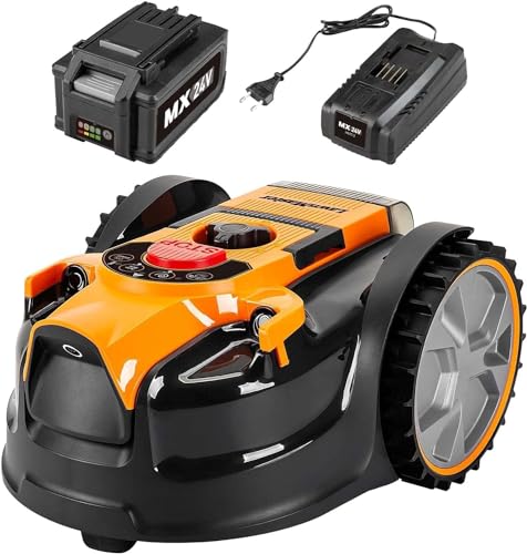 Corta-relvas elétrica LawnMaster VBRM16 | Verde (Ferramentas de Jardim) Cleva - Cortadores de relva - elétrica, 10 m, 6 kg, 100 m²
