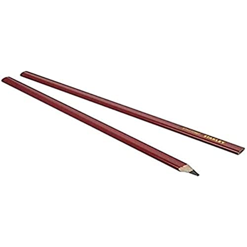 Lápis de Carvão STANLEY STHT0-72997 (Multicor) STANLEY - Lápis de madeira - multicor, carpintaria, traço médio, hb
