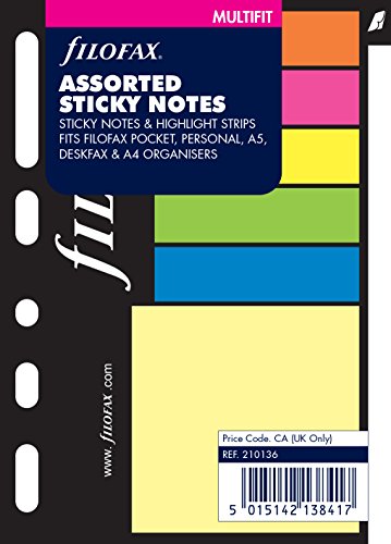 Bloco de Notas Autocolante FILOFAX 2 Unidades (A4) Filofax - Notas autoadesivas - 2 unidades, a4, polipropileno, 20 folhas