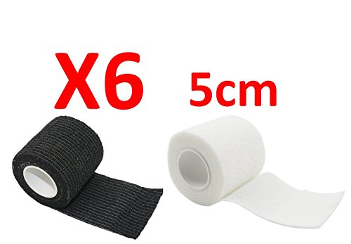 Venda COHESIVA PINTOMED 3 Unidades (Branco e Preto) PintoMed - Fita médica e bandagens - venda, coheshiva, pintoméd, 3 unidades