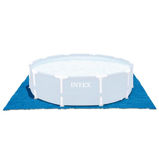Intex 56605P1 tapete para piscina Azul 3.6 m2 INTEX - Tapetes - azul, polietileno, quadrado, 2.5 L