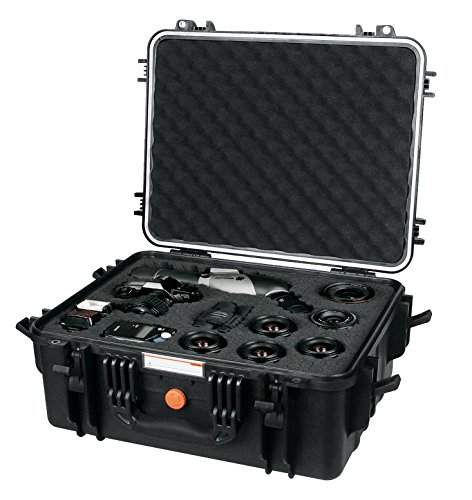 Mala VANGUARD Supreme (Universal - Preto) Vangard - Bolsas e estojos para câmeras - robusta, águas resistentes, bolsos em espuma, fecho magnético
