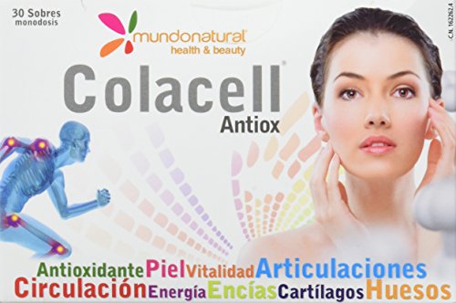 Suplemento Alimentar MUNDO NATURAL Colacell Antioxidante (30 comprimidos) MUNDONATURAL - Suprimentos de envio - colágeno, antioxidante, vitamina c, flexibilidade