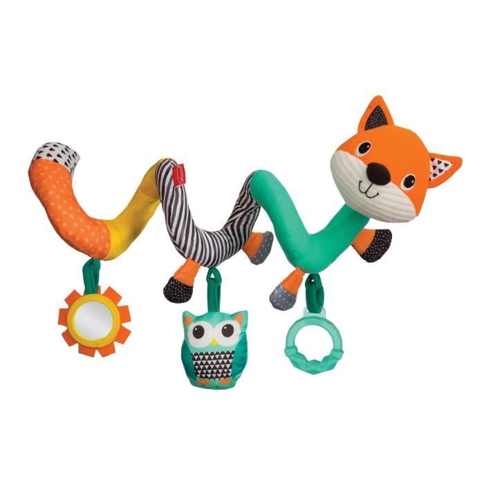Brinquedo de Construção Infantino 216287 | Azul, Vermelho, Amarelo (Jogos Educativos e Electrónicos) INFANTINO - Brinquedos - construção, coordenação motriz, sensibilidade táctil, espelho
