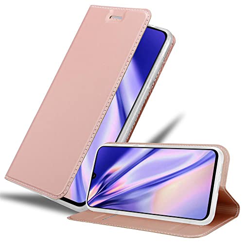 Capa para Samsung Galaxy A90 5G Rosa Dourado CADORABO - Capas para telemóveis - fólio, rosa dourado, samsung, galaxy a90 5g, resistente ao pó, resistente a riscos