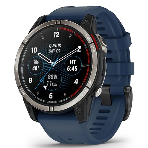 Relógio Desportivo GARMIN Quatix 7 (Bluetooth - Até 16 dias de autonomia - Azul) Garmin - Óculos inteligentes - bluetooth, 16 dias, autonomia, azul