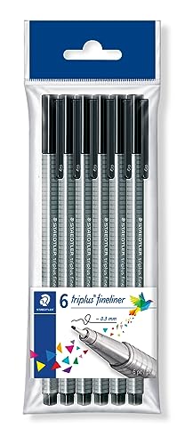 Marcador STAEDTLER Triplus Multicor (Pincel - Ponta Fina) Staedtler - Canetas - ponta fina, tinta à base de água, lavável, formato triangular