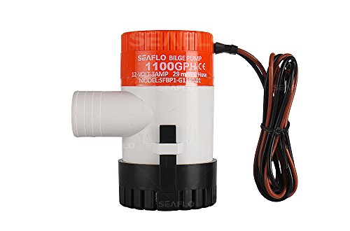 Bomba d'água SEAFLO 01 Series 1100 GPH (1100 l/h) SEAFLO - Bombas de hardware - 1100 gph, 1100 l/h