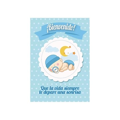 Cartão de Nascimento para Bebés Meninos - Felicitação da Chegada do Recém-Nascido Antracita - Cartões de cumprimentos e de nota - cartão, nascimento, bebés, meninos, felicitação