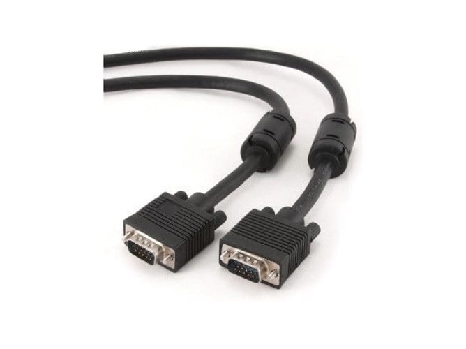 Cabo de Vídeo CABLEXPERT (VGA - 10 m - Preto) Gembird - Cabos de áudio e vídeo - 10 m, vga, preto