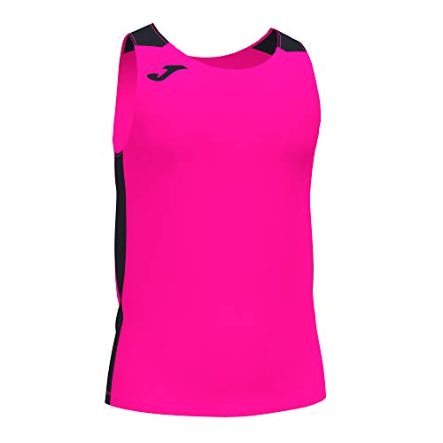 T-shirt para Homem JOMA Fluo Pink (L) Joma - Camisas e tops - algodão, 65 cm, fita de pulso, m