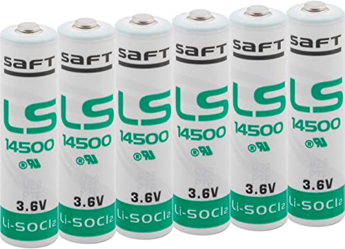 Saft LS 14500 3.6V Li-Ion (Economia de Energia) Saft - Baterias de uso geral - saft, ls 14500, 3.6V, Li-Ion, economia de energia