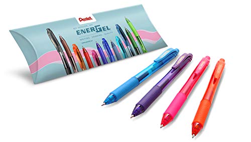 Esferográfica Pentel Energel Bolígrafo BL107 | Azul (Escrita) Pentel - Canetas - tinta gel, design retráctil, ergonómica, traço 0,35mm