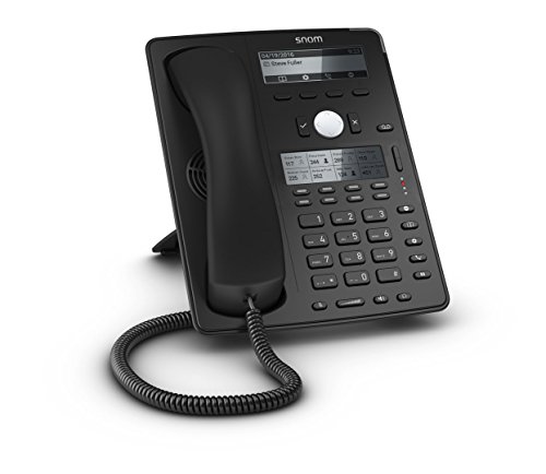 Telefone com fios SNOM GLOBAL D745 Preto Snom - Telefonia - usb, preto, tomada EU, ethernet