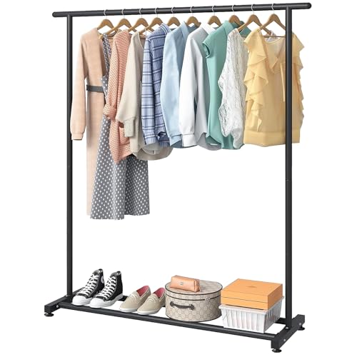 Arca de Armário Portátil EDIHOME (Preto - 41 x 141 x 101 cm) SHANGLI DONSAN INTERNATIONAL TRADING CO., LTD. - Organizadores de armário e cabideiros - madeira, 2,5 kg, 6 kg, preto