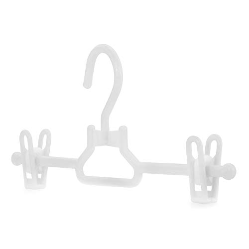 Conjunto de 20 Ganchos de Plástico para crianças (Branco) Hangerworld - Acessórios de vestuário - conjunto, 20 ganchos, plástico, branco, organização, resistente