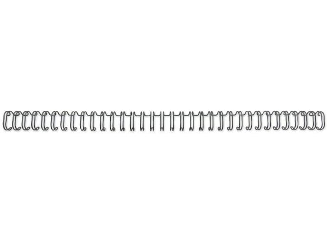 Argolas para Encadernação GBC RG810650 Preto GBC - Pentes e espiras de encadernação - preto, 8 mm, 34 anéis