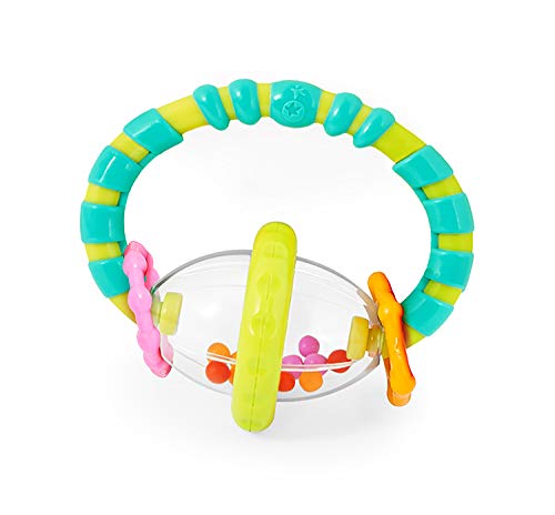 Jogo Didático BRIGHT STARTS Grab & Spin (0.5 anos) Kids II - Móveis para bebês e crianças pequenas - motricidade, coordenação, observação, 0.5 anos