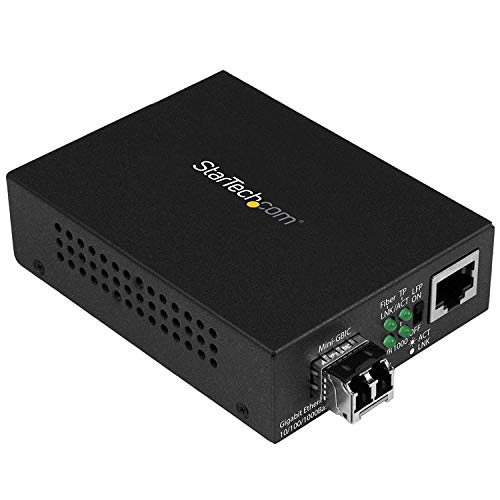 Conversor de rede STARTECH ET91000LC2 em Preto STARTECH - Repetidores e transceptores - conversor, rede, preto