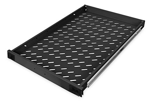 Acessório Rack DIGITUS DN-19 FACHBODEN-1000 Digitus - Prateleiras de reposição - 65 kg, metal, preto