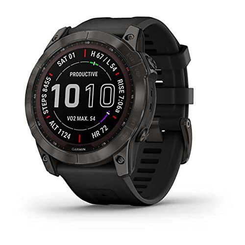 Relógio Desportivo GARMIN Fenix 7X (Bluetooth - Até 18 dias de autonomia - Preto) Garmin - Monitores de atividade - bluetooth, 18 dias, preto