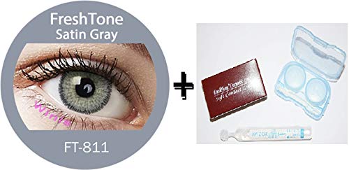 Lentes de Contato AVIZOR 1-2-3 Cinzento Satinado FreshTone - Lentes de contato - cinzento, satinado