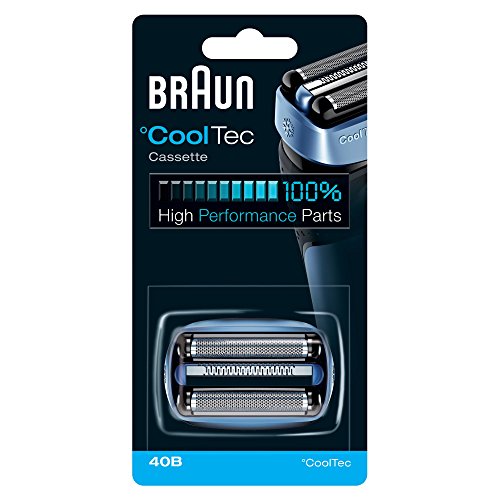 Recarga de Máquina de Barbear BRAUN 40B Braun - Acessórios de banheiro - recarga, azul, braun 40b