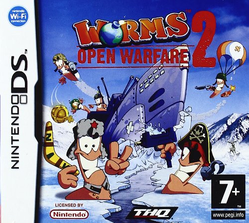 Jogo Nintendo Ds Worms Open Warfare 2 (Italiano) THQ - Software de jogos de vídeo - jogo, nintendo ds, worms open warfare 2