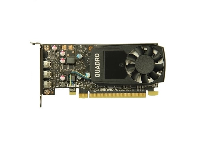 Placa Gráfica DELL NVIDIA Quadro P400 (NVIDIA - 2 GB DDR5) Dell - Placas e adaptadores de vídeo - pci express, gddr5, 2 GB, low profile