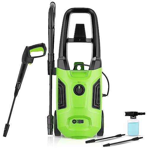 Lavadora de Alta Pressão COOCHEER 2200W (170 bar) COOCHEER - Lavadoras de alta pressão - 2200W, 170 bar, 450 l/h, superfícies