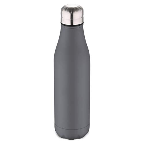 Garrafa Térmica Walking Anywhere Cinzento (Recondicionado Como Novo) Bergner - Porta-alimentos e bebidas - garrafa térmica, cinzento, recondicionado