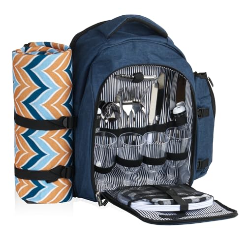 Mochila CAMPFEUER (32 peças - 33x21x10 cm) CampFeuer - Móveis de exterior - 32 peças, 33x21x10 cm
