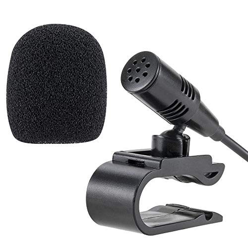 Microfone Auto NEWTH (Preto - Jack 2.5mm) NewTH - Microfones - preto, jack 2.5mm