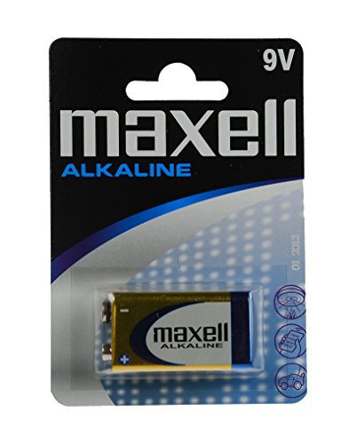 Pilha Recarregável MAXELL Alcalina Blister 1 Maxell - Baterias de uso geral - alcalino, 9V, LR6/AA