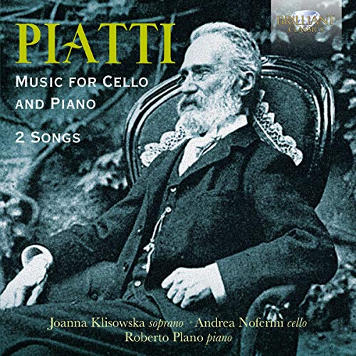 CD Piatti,Francesco - Music For Cello And Piano (1 CDs) BRILLIANT CLASSICS - Música e gravações de som - cd, piatti, francesco, música para violoncelo e piano