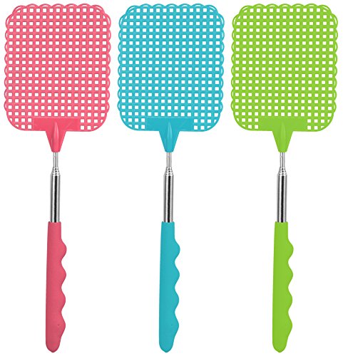 Escova de Suporte para Mosquitos FACKELMANN FACKELMANN - Batedores de moscas - extensível, 26-72 cm, antiderrapante