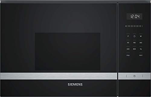 Micro-Ondas Encastre SIEMENS BF525LMS0 (20 L - Com Grill - Inox) Siemens - Fornos de microondas - 20 l, grill, inox