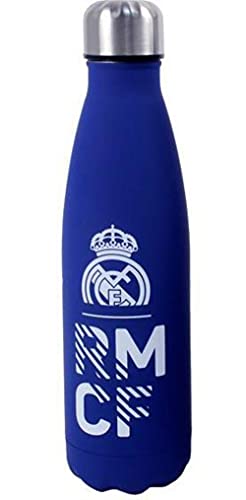 Garrafa de Montanha REAL MADRID C.F. Azul Real Madrid - Garrafas de água - garrafa, montanha, Real Madrid, azul, 500ml, dobro