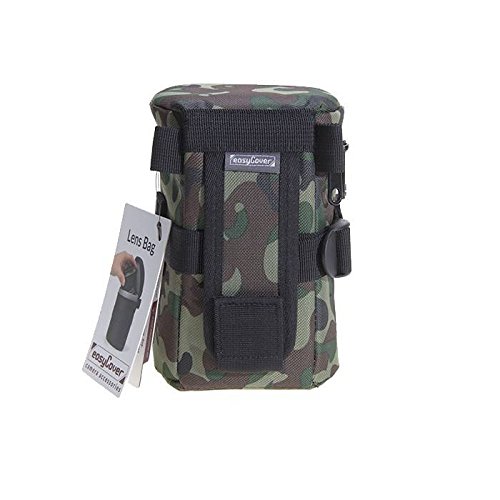 Bolsa de Transporte EASYCOVER 85X150 Mm Camuflagem easyCover by BILORA - Acessórios de lentes de câmera - neopreno, proteção câmara, compartimento duplo, fecho cordão