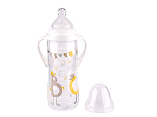 Biberão TIGEX Transition Plus (0.5 L - 6 Meses) NUK - Biberões - 0.5 L, 6 meses, microperforações, anti-cólicas