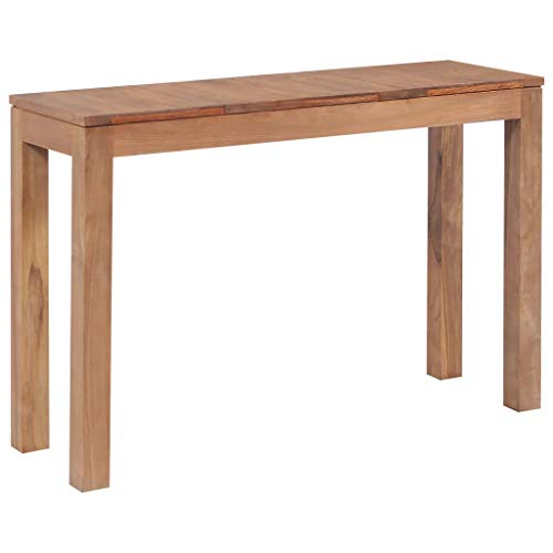 Mesa de Apoio VidaXL | Castanho, Madeira | 110 x 35 x 76 cm vidaXL - Conjuntos de móveis - castanho, madeira, 110x35x76 cm