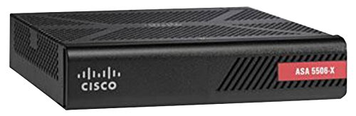 Firewall de hardware CISCO ASA 5506-X (125 Mbit/s) Cisco - Dispositivos de segurança de rede e firewall - 125 Mbit/s, 2 gb ram, gigabit ethernet, 8 portas