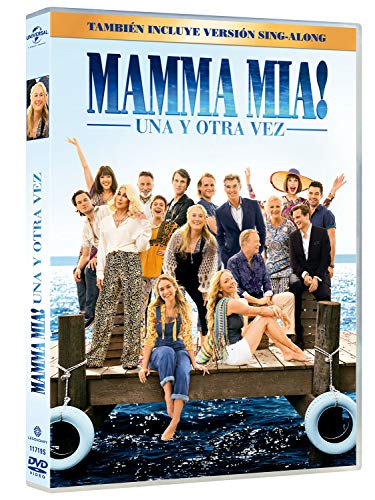 Blu-Ray Mamma Mia 2 (Edição em Espanhol) UNIVERSAL - Dvds e vídeos - mamma mia, espanhol, blu-ray